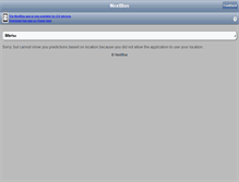 Tablet Screenshot of nextbus.com